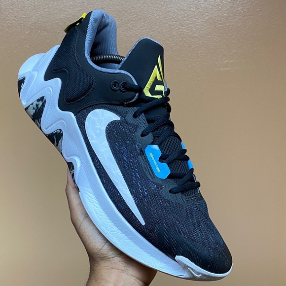 Nike Giannis Immortality 2 Statue Of Zeus Black University Blue Size 11.5 - Picture 6 of 16